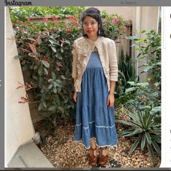 DEMIN Spagetti Strap Dress - Picture 2 of 2